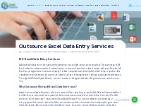 Outsource Excel Data Entry Services to Save Time and Money