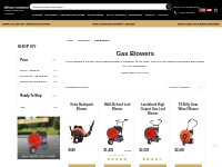 Shop the Best Gas Blowers Online | Asphalt Kingdom