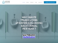 Aspire Solutions | Eco Urinal Blocks® Bluo™, Urinal Bio Blocks | Water