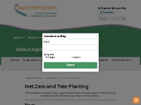 Net Zero and Tree Planting - Aspire Training Team
