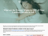 Tenants  Rights QLD: When Your Landlord is Selling House?