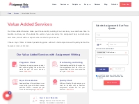 Value Added Services by TutorVersal