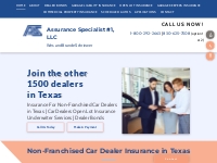       Non-Franchised Car Dealer Insurance | New Braunfels, TX | Assura