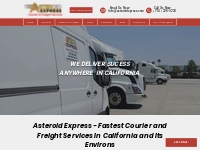 Asteroidxpress.com | same day courier service| Expedited LTL | freight