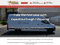Expedited Freight Services | Asteroid Express Courier