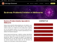 Business Problems Solution Astrologer in Melbourne | Business and Fina