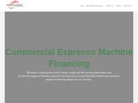 Espresso Machine Financing for Restaurants and Industrial Plants