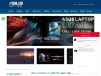 Asus Core i7 and i9 Gaming Laptops Price Chennai|Asus Core i7 and i9 G