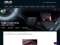 Asus Zenbook Pro 14 Duo OLED UX8402 Laptop|Intel Core i3/i5/i7 Laptop|
