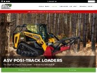ASV Posi-Track Loaders | Compact Track Loaders / Positrack Skid Steers