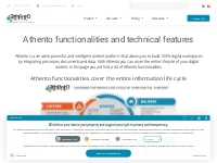 Learn about Athento functionalities and its features