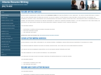 Resume Writing Services Atlanta   Cover Letter Preparation