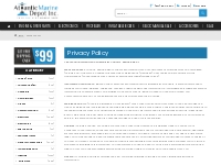 Privacy Policy - Atlantic Marine Depot
