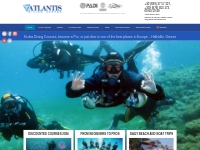 Scuba Diving in Greece with Atlantis Diving Center