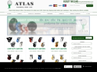 Heavy duty industrial castors   wheel from Atlas Handling UK Ltd
