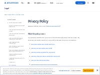  Privacy Policy | Atlassian
