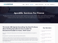 Apostille Services in India for Using Documents in France