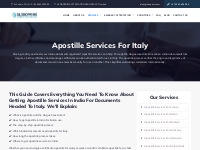 Apostille Services in India for Using Documents in Italy