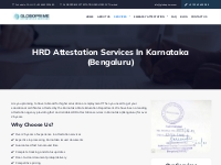 HRD Attestation Karnataka | Karnataka HRD Attestation | Bengaluru HRD 