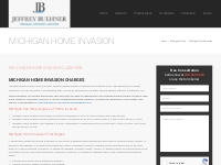 Michigan Home Invasion Charges | Michigan Home Invasion Lawyers