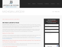Michigan Larceny Charges | Fraud Lawyers | Michigan Retail Fraud