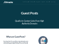 Guest Posts - $100 - High Authority In-Content Links