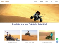 Quad bike Tour-DUBAI-PATH FINDER