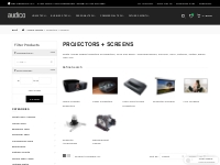 Projectors + Screens | Home Theater and Office Visual equipment | Sout
