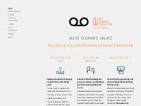 Audio cleaning | Clean up audio on video - Audio-Cleaning-Online.Com