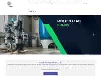   	Auro Pumps - Molten Salt Pumps Manufacturer | Pumping Solutions