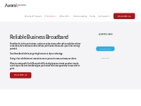 Aurora Tech Support Business Internet   Broadband