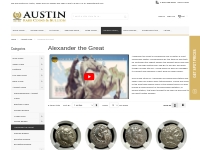 Alexander The Great | Macedonian Empire  | Austin Coins