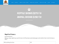 Austin Mobile Animal Shows - Exotic Animals Shows
