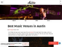 Top Music Venues in Austin | Headliners, Outdoor   Dive Bars