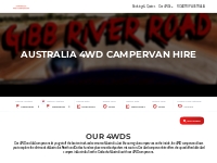 4WD Campervan Hire Australia   offers a range of 4WD rental across Aus