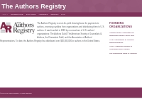 The Authors Registry -