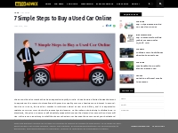 7 Simple Steps to Buy a Used Car Online