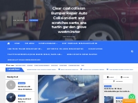 Home - Clear coat collision repair sevice