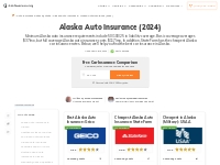 Alaska Auto Insurance (2024) | AutoInsurance.org