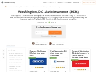 Washington, D.C. Auto Insurance (2024) | AutoInsurance.org