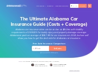 Alabama Auto Insurance Made Easy (Rates + Coverage) | AutoInsuranceEZ.