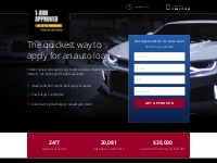 Auto Loans, Car Loans, 1-800 APPROVED