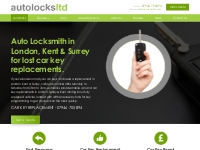 Auto Locksmith London - Car Key Replacement London - Lost Car Key Lond