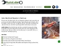 Auto Electrical Repairs Sunbury - Autolube Pty Ltd