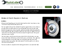 Brakes   Clutch Repair Service in Sunbury | Autolube