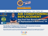 HVAC Cooling Replacement in Richmond VA and Surrounding Areas