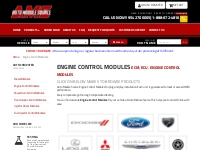 Engine Control Modules ECM ECU
