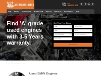 Quality Used BMW Engines For Sale in USA | Used BMW Motors