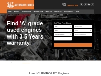 Quality Used Chevy Engines For Sale In USA | Free Shipping