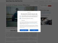 Autotrader Car Buying: Germany, USA   Japan